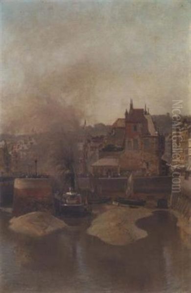 Harbour Scene In France - view 1