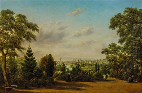 Melbourne From The Botanical Gardens - view 1