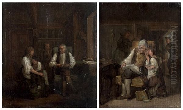 L'heureuse Famille - L'arrivee Du Soldat (pair) - view 1