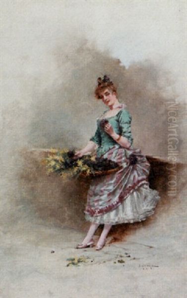 A Flower Girl - view 1