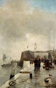 Fischmarkt Am Kai by German Grobe