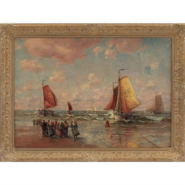 Ships At Shore - view 1