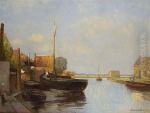 Nachmittag Am Fluss by German Grobe