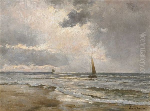 Fischerboote In Der Brandung - view 1