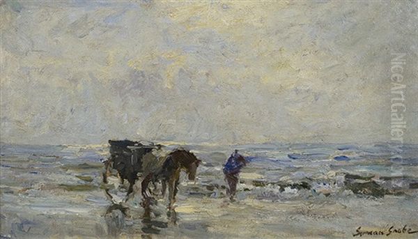 At The Beach On The North Sea - view 1