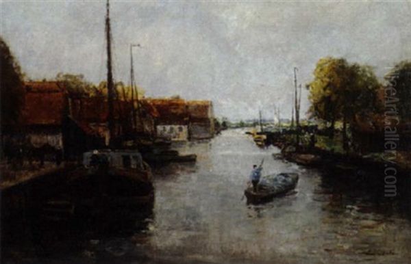 The River Oude Rijn Near Katwijk Binnen - view 1