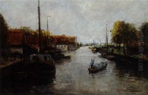 The River Oude Rijn Near Katwijk Binnen