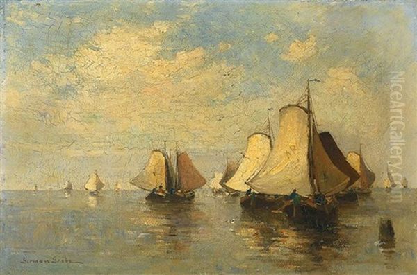 Segelboote In Der Lagune - view 1