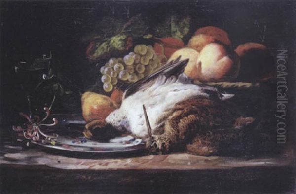 Becasse, Canard Et Fruits - view 1