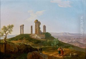 Vue De Taormine En Sicile