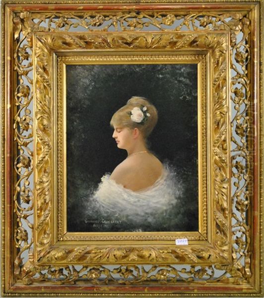 Portrait De Dame De Profil - view 1