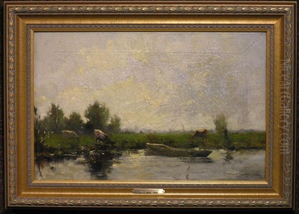 Cows By The Riverside - view 1