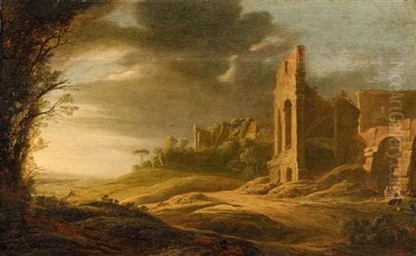 Landscape With Roman Ruins - view 1