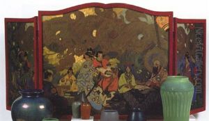 Oriental Scene by Daniel Sayre Groesbeck