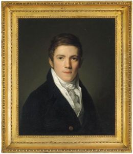 Bildnis Eines Jungen Herrn by Friedrich Carl Groeger