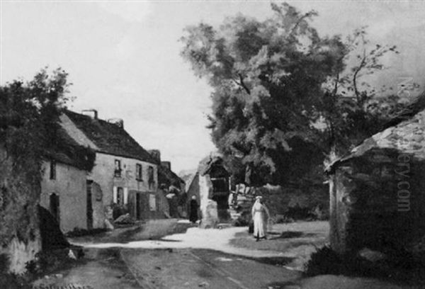 Rue De Village Animee - view 1