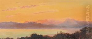 Abendstimmung Am Meer by Curt Victor Clemens Grolig