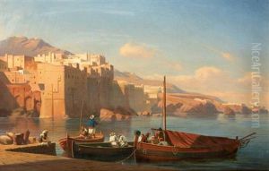 Alger, Vue Prise De Bab-azoun Algiers by Curt Victor Clemens Grolig