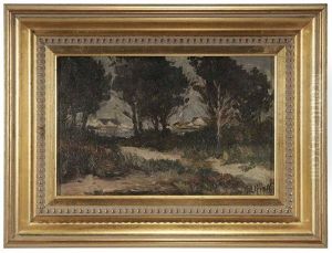 New England Harbor by Albert Lorey Groll