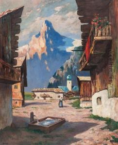 In The Tyrol by Albert Lorey Groll