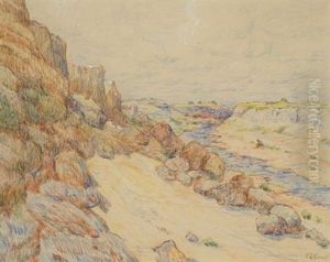 At Rest By The Canyon River by Albert Lorey Groll