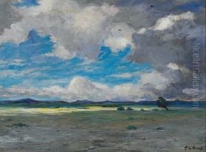Southwestern Landscape by Albert Lorey Groll