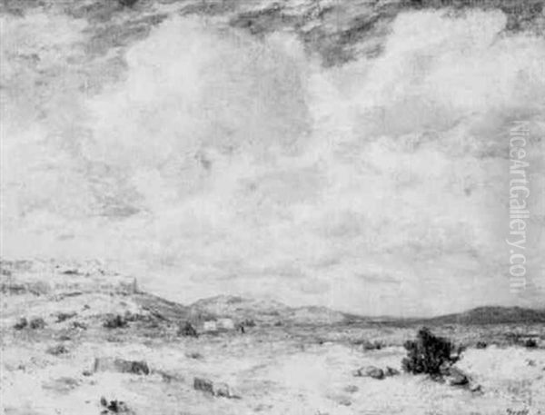 Landscape Near Hopi Village, New Mexico - view 1