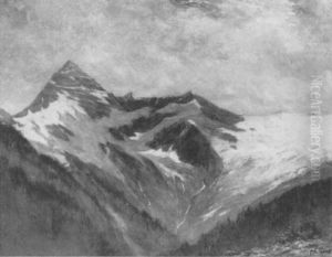 Mt. Sir Donald And Great Glacier by Albert Lorey Groll