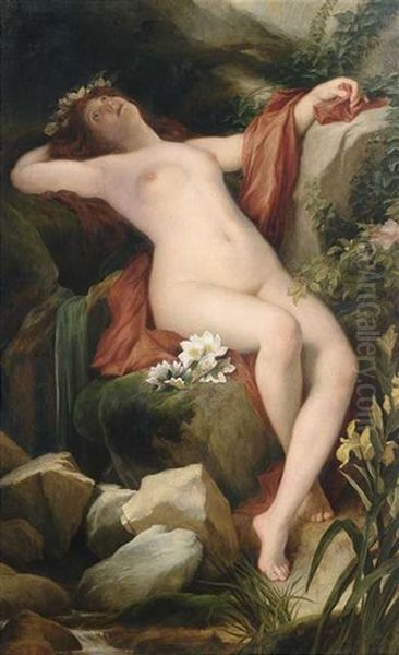 Liegende Quellnymphe - view 1