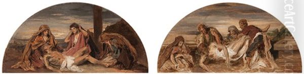 The Lamentation (+ Removal From The Cross; Pair) - view 1