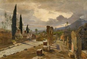 In Den Ausgrabungen Von Pompeji