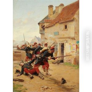 Fallen Soldier by Paul Louis Narcisse Grolleron
