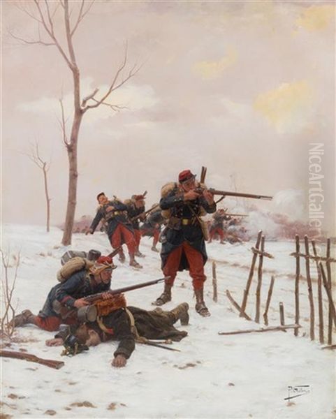 Battle Scene,1882 - view 1