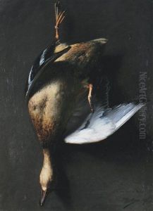 Mallard by Paul Louis Narcisse Grolleron