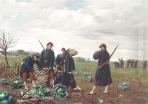Provisions For The Troops by Paul Louis Narcisse Grolleron