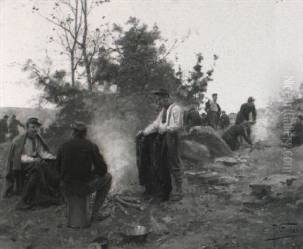 Soldiers' Encampment - view 1