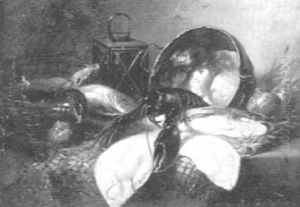 Still Life With Oysters by Rene Groenland