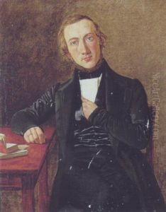 Portraet Af Rodemester Frederik Wilhelm Johansen