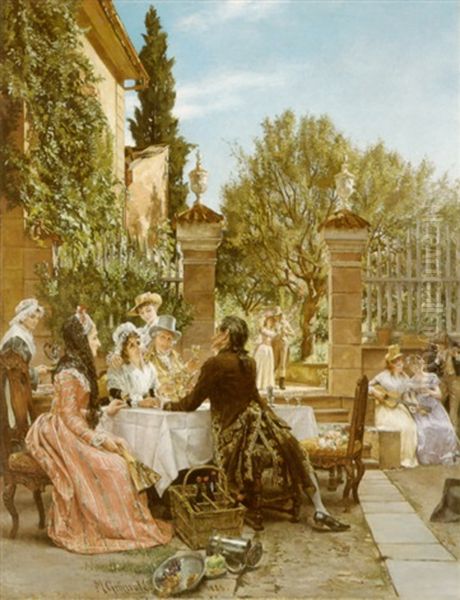 The Luncheon Party - view 1