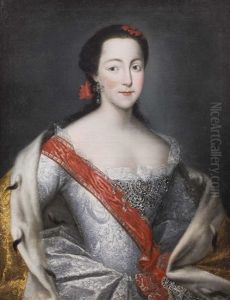Portrat Der Zarin Katharina Ii. Von Russland, Geb. Sophie Auguste Friederike Von Anhalt-zerbst