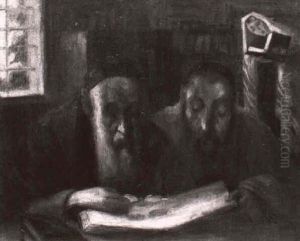Rabbis Studying The Talmud Rabbis Studying The Talmud