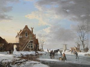 A Winter's Evening, Dordrecht