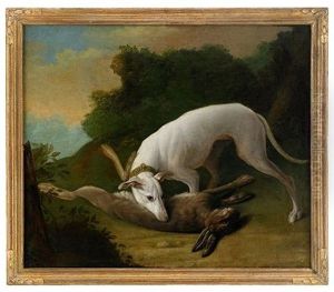 Hunting Dog With Game by Johann Friedrich Grooth