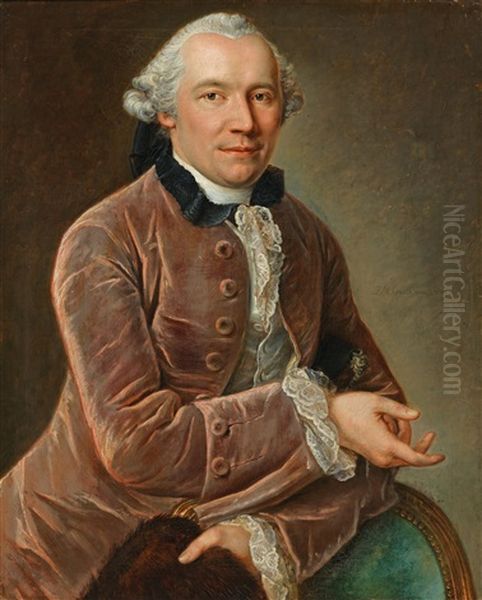 Portrait Of The Bernese Patrician B. Albrecht Tscharner; And Portrait Of His Wife Elizabeth - view 1
