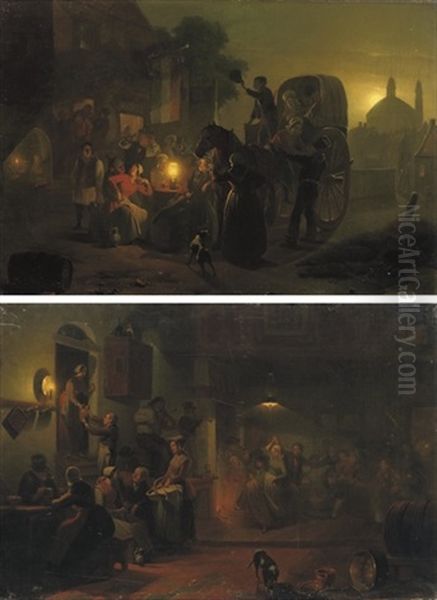 Dancing In The Tavern (+ Outside The Tavern; Pair) - view 1