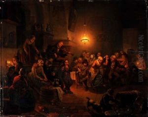 Die Goldene Hochzeit by Jan Hendrik van Grootvelt