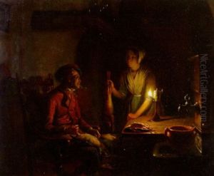 Der Wildprethandler by Jan Hendrik van Grootvelt