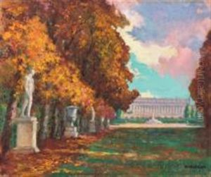 Parc Du Chateau De Versailles by Nicolae Gropeanu