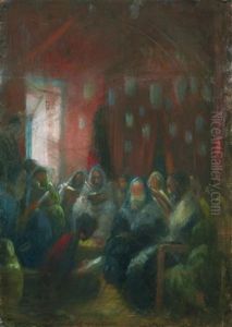 La Lecture De La Torah by Nicolae Gropeanu