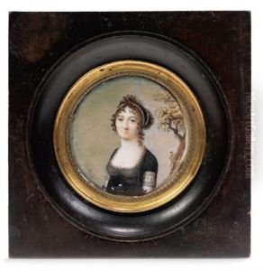 Jeune Femme Romantique A Mi-corps Sur Fond De Paysage Jeune Femme Romantique A Mi-corps Sur Fond De Paysage